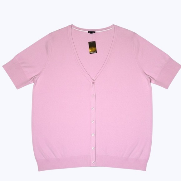 torrid Sweaters - Torrid Women Cardigan Sweater Size 3X Pink Spring Plus Size Preppy Easter New